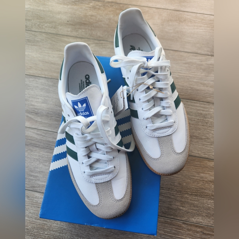 Adidas Samba OG Men's Sneaker (Collegiate Green Gum)